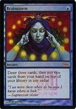 画像1: (Promo-FNM)Brainstorm/渦まく知識