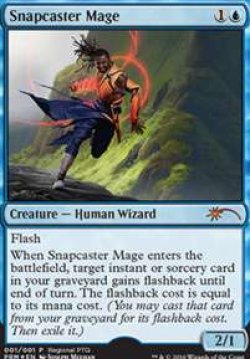 画像1: (Promo-RPTQ)Snapcaster Mage/瞬唱の魔道士(ENG)