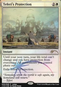 画像1: (Promo-Judge)Teferi's Protection/テフェリーの防御