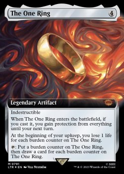 画像1: 【Surge FOIL】【FOIL】(LTR-MA)The One Ring/一つの指輪 (No.791)(英,en)