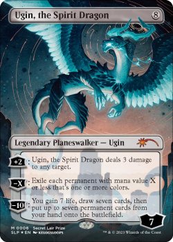 画像1: (FOIL-Promo-SLP)Ugin, the Spirit Dragon/精霊龍、ウギン(ENG)(0006)