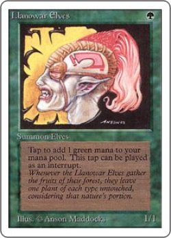 画像1: (2ED-CG)Llanowar Elves/ラノワールのエルフ