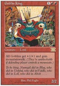 (6ED-R)Goblin King/ゴブリンの王(英,ENG)