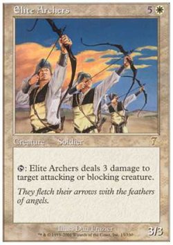 画像1: $FOIL$(7ED-R)Elite Archers/精鋭なる射手(英,EN)