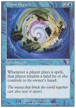 画像1: $FOIL$(7ED-U)Mana Breach/マナ侵害(日,JP)