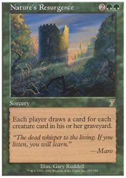 画像1: $FOIL$(7ED-R)Nature's Resurgence/自然の復活(日,JP)