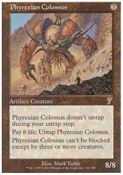 画像1: $FOIL$(7ED-R)Phyrexian Colossus/ファイレクシアの巨像(英,EN)