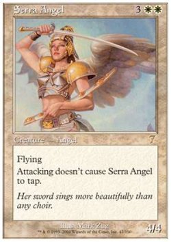 画像1: $FOIL$(7ED-R)Serra Angel/セラの天使(英,EN)