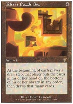 画像1: $FOIL$(7ED-R)Teferi's Puzzle Box/テフェリーの細工箱(英,EN)