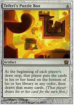 画像1: (8ED-R)Teferi's Puzzle Box/テフェリーの細工箱(英,ENG)