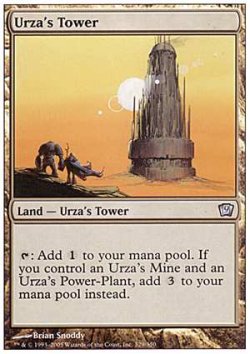 画像1: (9ED-U)Urza's Tower/ウルザの塔(JP,ENG)