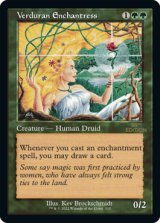 【旧枠】(A30-RG)Verduran Enchantress/新緑の女魔術師