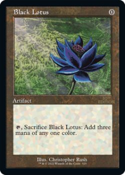 画像1: 【旧枠】(A30-RA)Black Lotus