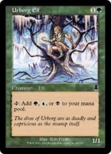 【Foil】(APC-CG)Urborg Elf/アーボーグのエルフ(日,JP)