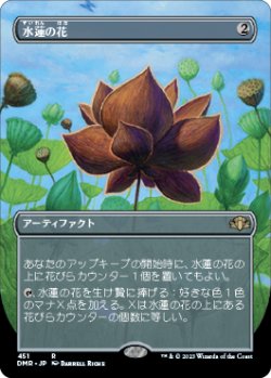 画像1: 【フレームレス】(DMR-RA)Lotus Blossom/水蓮の花(英,EN)