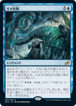 画像1: 【Foil】(IKO-RU)Shark Typhoon/サメ台風(英,EN)