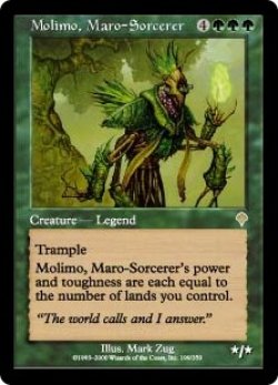 画像1: 【Foil】(INV-RG)Molimo, Maro-Sorcerer/マローの魔術師モリモ(英,EN)
