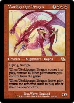 画像1: (JUD-RR)Worldgorger Dragon/世界喰らいのドラゴン(日,JP)