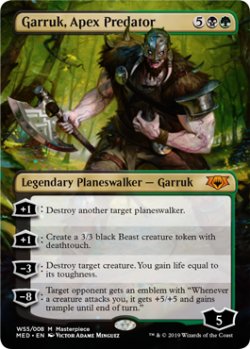 画像1: (MED-MM)Garruk, Apex Predator/頂点捕食者、ガラク