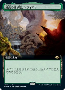 画像1: 【Foil】【拡張アート】(MH2-RL)Yavimaya, Cradle of Growth/成長の揺り篭、ヤヴィマヤ(英,EN)