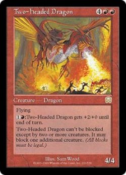 画像1: (MMQ-RR)Two-Headed Dragon/双頭のドラゴン(英,EN)