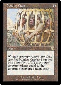 画像1: (MMQ-RA)Monkey Cage/猿の檻(英,EN)