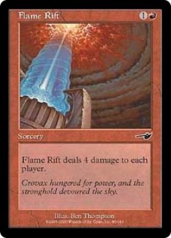 画像1: 【Foil】(NEM-CR)Flame Rift/火炎の裂け目(英,EN)