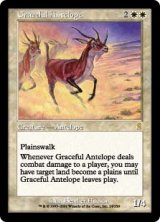 【Foil】(ODY-RW)Graceful Antelope/優雅なアンテロープ(英,EN)