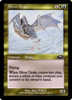 画像1: 【Foil】(PLS-CM)Silver Drake/銀のドレイク(日,JP)