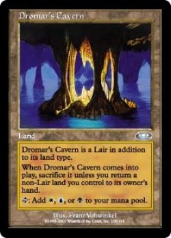 画像1: 【Foil】(PLS-UL)Dromar's Cavern/ドロマーの洞窟(英,EN)