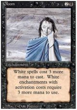 【黒枠FBB】(3ED-U)Gloom/憂鬱(伊,Ita,独,ger,仏,Fra)