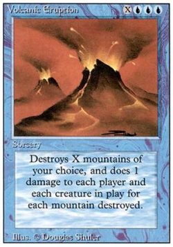 画像1: (3ED-R)Volcanic Eruption/噴火(英,EN)