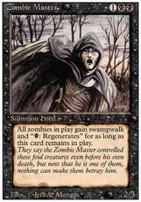 【黒枠FBB】(3ED-R)Zombie Master/ゾンビ使い(伊,Ita,独,ger,仏,Fra)