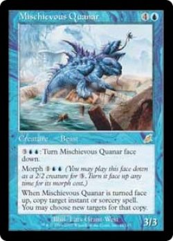 画像1: 【Foil】(SCG-RU)Mischievous Quanar/悪戯なクェイナー(日,JP)