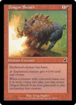 画像1: 【Foil】(SCG-CR)Dragon Breath/ドラゴンの息(英,EN)