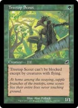 画像1: 【Foil】(SCG-CG)Treetop Scout/樹上の斥候(英,EN)