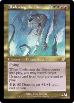 画像1: 【Foil】(SCG-RM)Bladewing the Risen/帰ってきた刃の翼(英,EN)