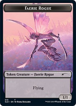 画像1: (SLD-Token)Faerie Rogue Token/フェアリー・ならず者トークン (No.013)(英,EN)