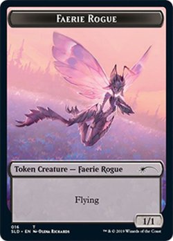 画像1: (SLD-Token)Faerie Rogue Token/フェアリー・ならず者トークン (No.016)(英,EN)