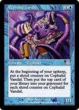 【Foil】(TOR-RU)Cephalid Vandal/セファリッドの文化破壊者(日,JP)