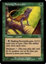 【Foil】(TOR-CG)Basking Rootwalla/日を浴びるルートワラ(日,JP)
