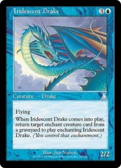 画像1: 【Foil】(UDS-UU)Iridescent Drake/玉虫色のドレイク(英,EN)