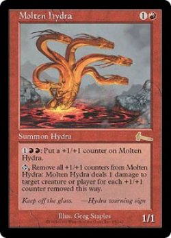 画像1: 【Foil】(ULG-RR)Molten Hydra/高熱のハイドラ(英,EN)