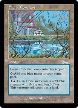 画像1: 【Foil】(ULG-UL)Faerie Conclave/フェアリーの集会場(英,EN)