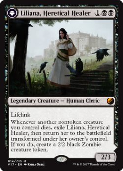 画像1: (V17-MB)Liliana, Heretical Healer/異端の癒し手、リリアナ