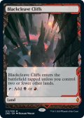 【Foil】(ZNE-ML)Blackcleave Cliffs/黒割れの崖(英,EN)