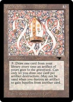 画像1: (AQ)Urza's Miter(英,English)