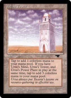 画像1: (AQ)Urza's Tower / ウルザの塔（平地）(英,English)