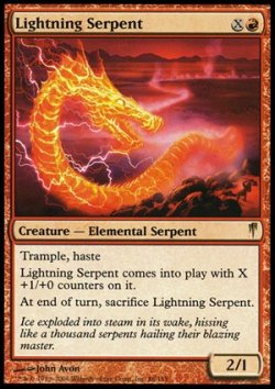 画像1: 【日,JP】(CSP-R)Lightning Serpent/稲妻の大蛇