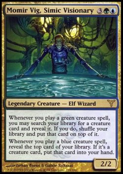 画像1: (DIS-R)Momir Vig, Simic Visionary/シミックの幻想家、モミール・ヴィグ(JP)